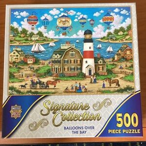New Signature Collection Balloons Over The Bay 500 Piece Puzzle